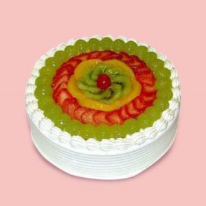 Premium fresh fruits cake