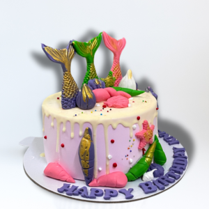 Mermaid Tail Theme Cake Online Order