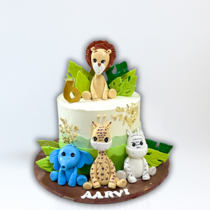 Jungle Friends Cake